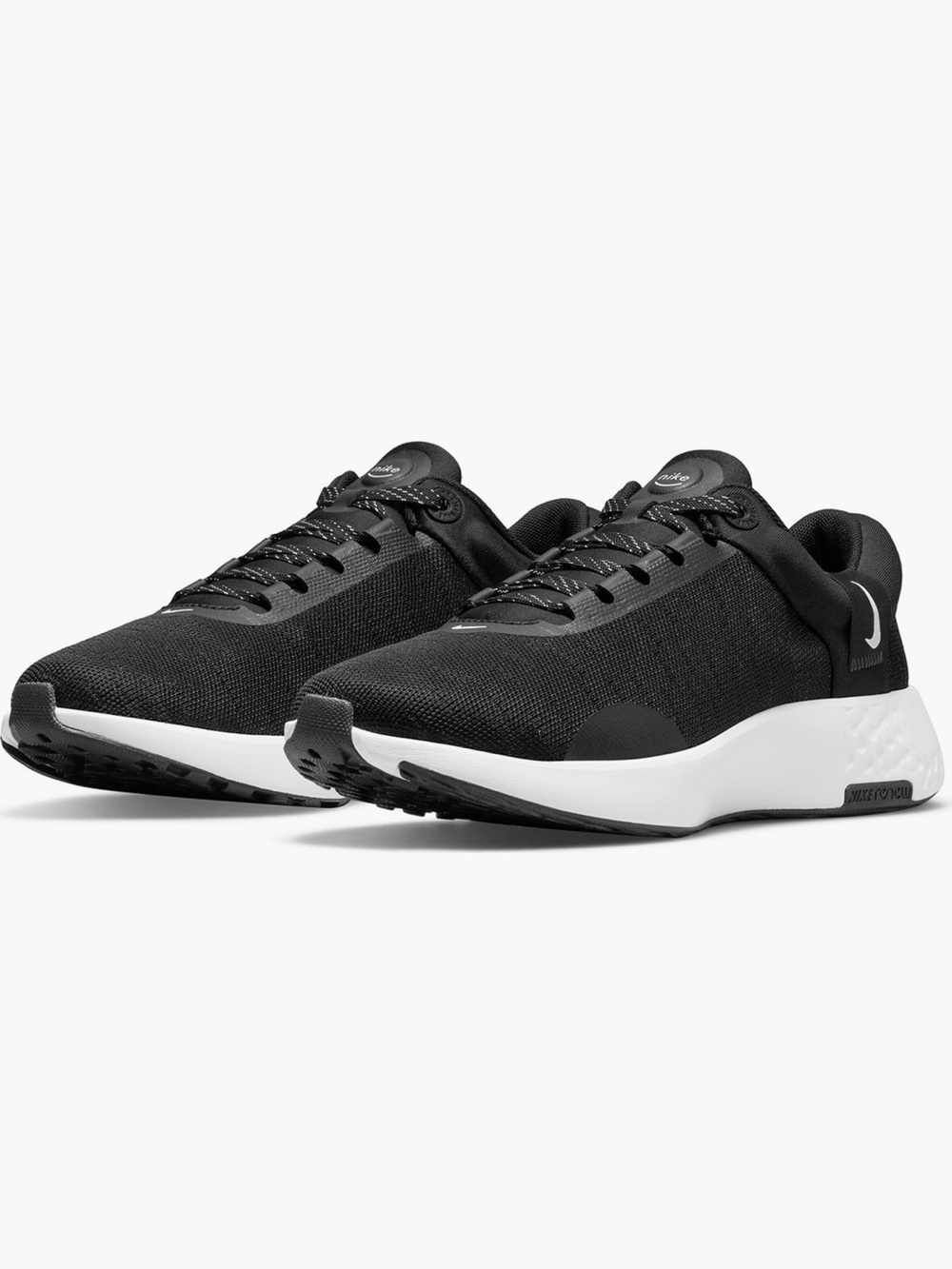 Nike Renew Serenity Running Shoes Women's Size 10 Black White Athletic Sneakers